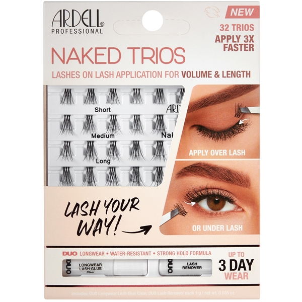 Ardell Naked Trios Lashes Kit