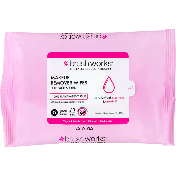 Brushworks Makeup Remover Wipes