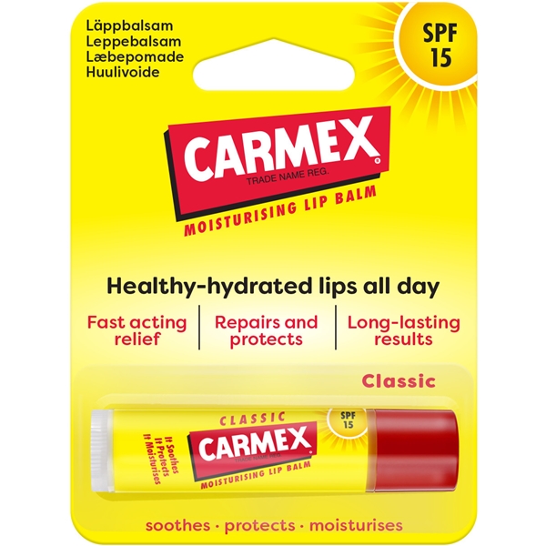 Carmex Lip Balm Classic Stick SPF15