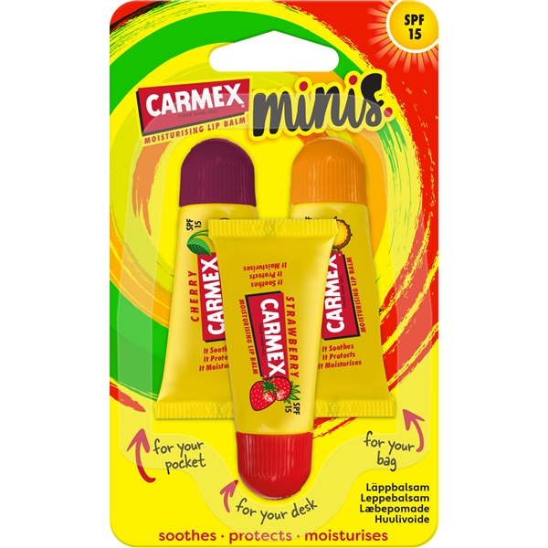 Carmex Lip Balm Minis  SPF15