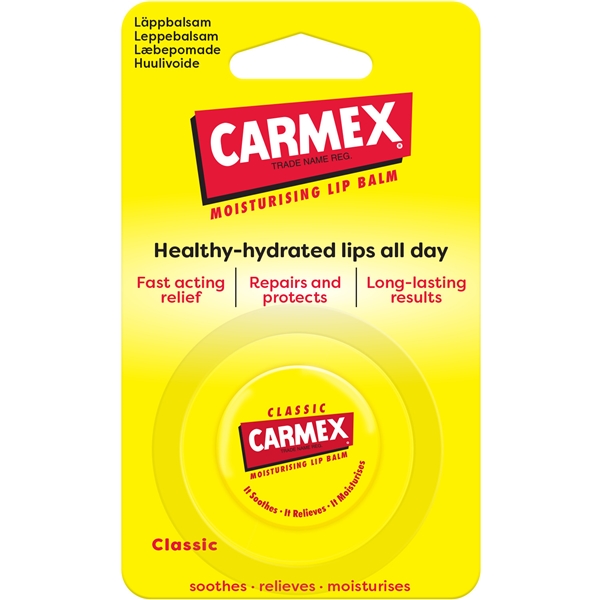 Carmex Lip Balm Classic Jar