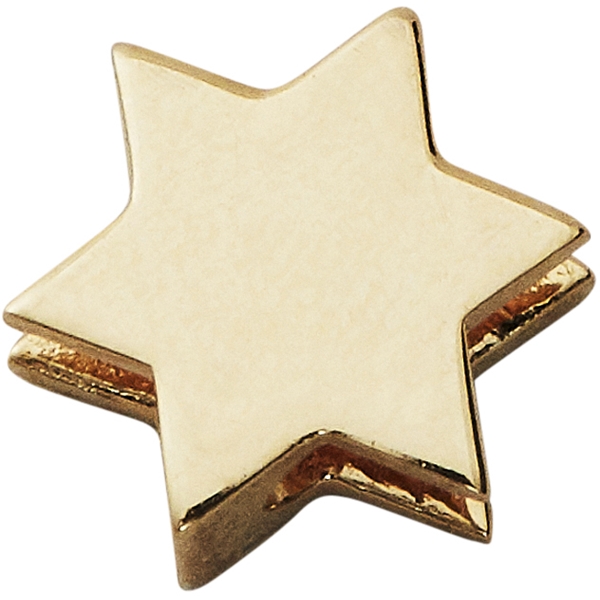Design Letters Star Charm Gold