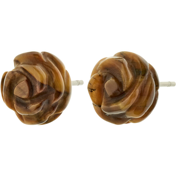 26252-2533 ADEM Tiger Eye Earrings