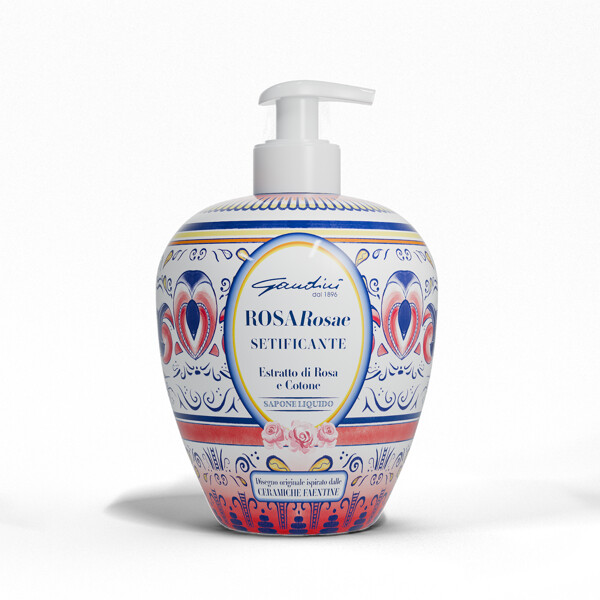 Gandini Rosa Rosae Setificante Liquid Soap