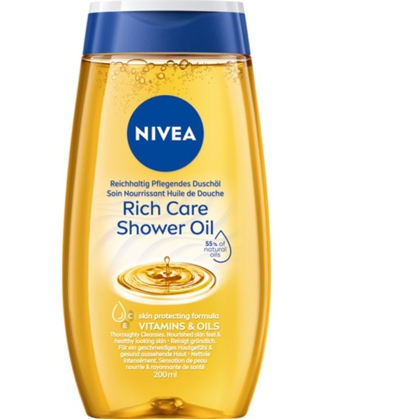 Nivea Rich Care Shower Oil