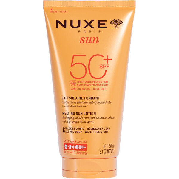 Nuxe Sun Spf 50+ Melting Sun Lotion - Face Body