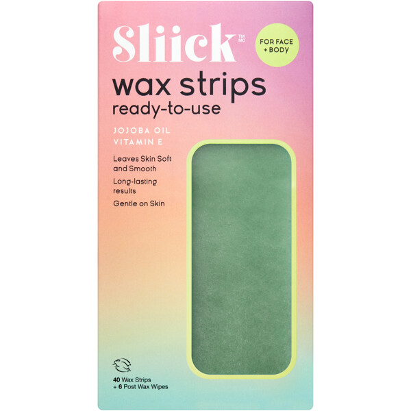 Sliick Wax Strips - Face + Body
