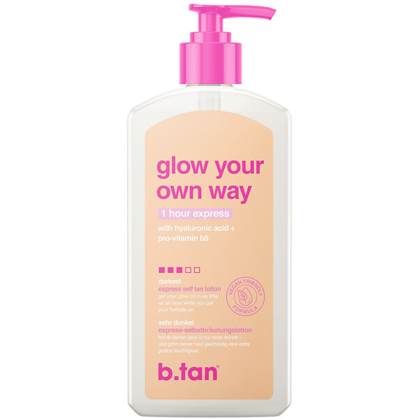Glow Your Own Way Express Self Tan Lotion