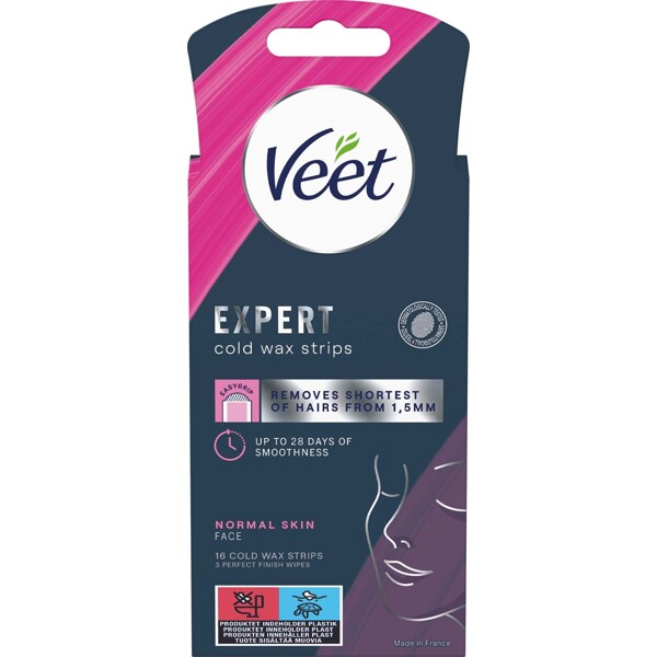 Veet Expert Cold Wax Strips - Normal Skin