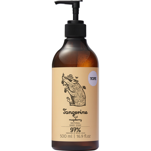 YOPE Tangerine & Raspberry Hand Soap