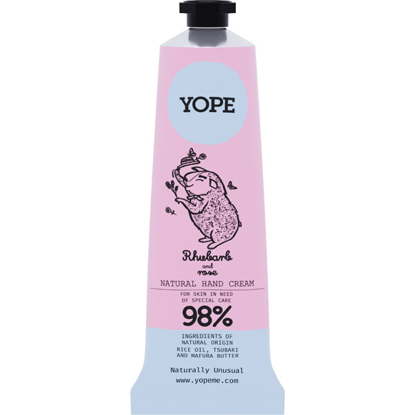 YOPE Rhubarb & Rose Hand Cream