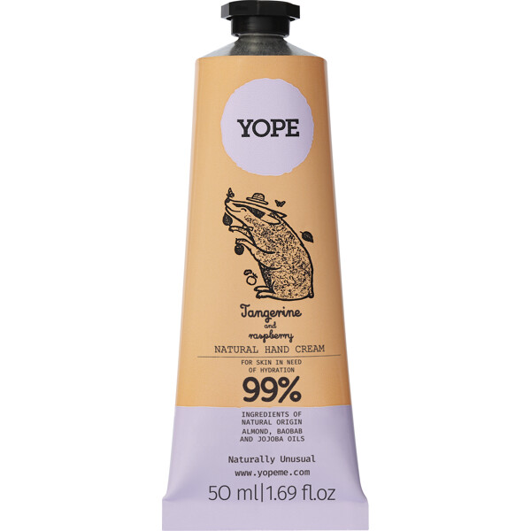 YOPE Tangerine & Raspberry Hand Cream
