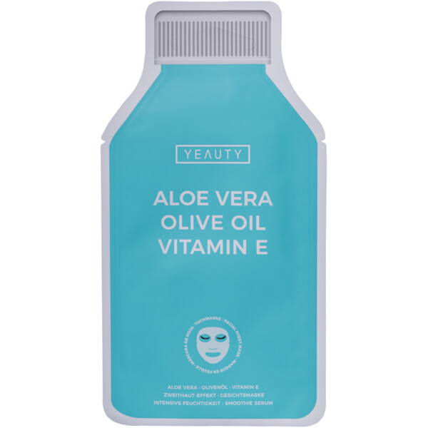 YEAUTY Aloe Vera, Olive Oil, Vitamin E Sheetmask